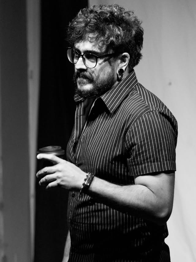 Retrato em preto e branco de Gabriel Caropreso